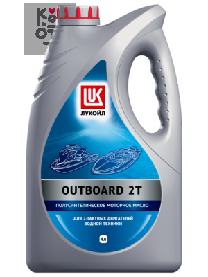 LUKOIL OUTBOARD 2Т NMMA TC-W3 — Масло моторное, 1 л