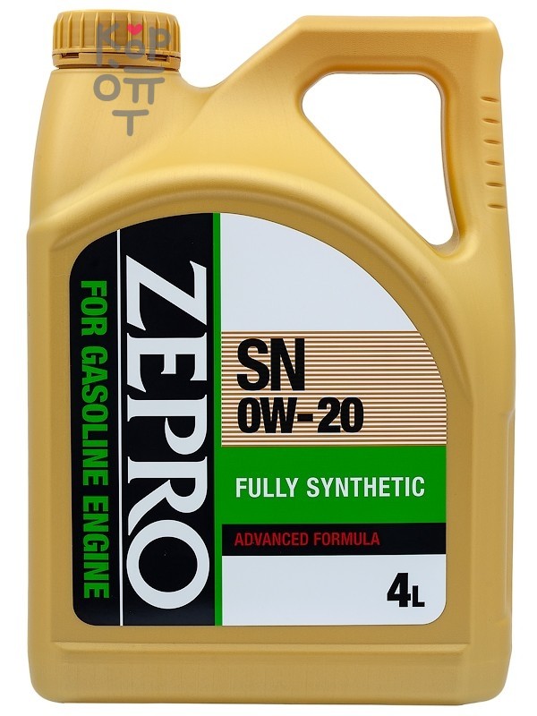 ZEPRO 0W-20 SN/GF-5 official product image