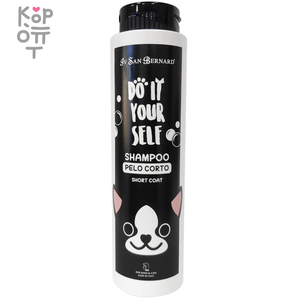 ISB DO IT YOURSELF Шампунь для животных с короткой шерстью 300мл.