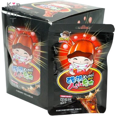 Жевательная конфета Crispy Pearls Candy - мармелад с взрывным вкусом Колы — Корейские товары для всей семьи(КорОпт)