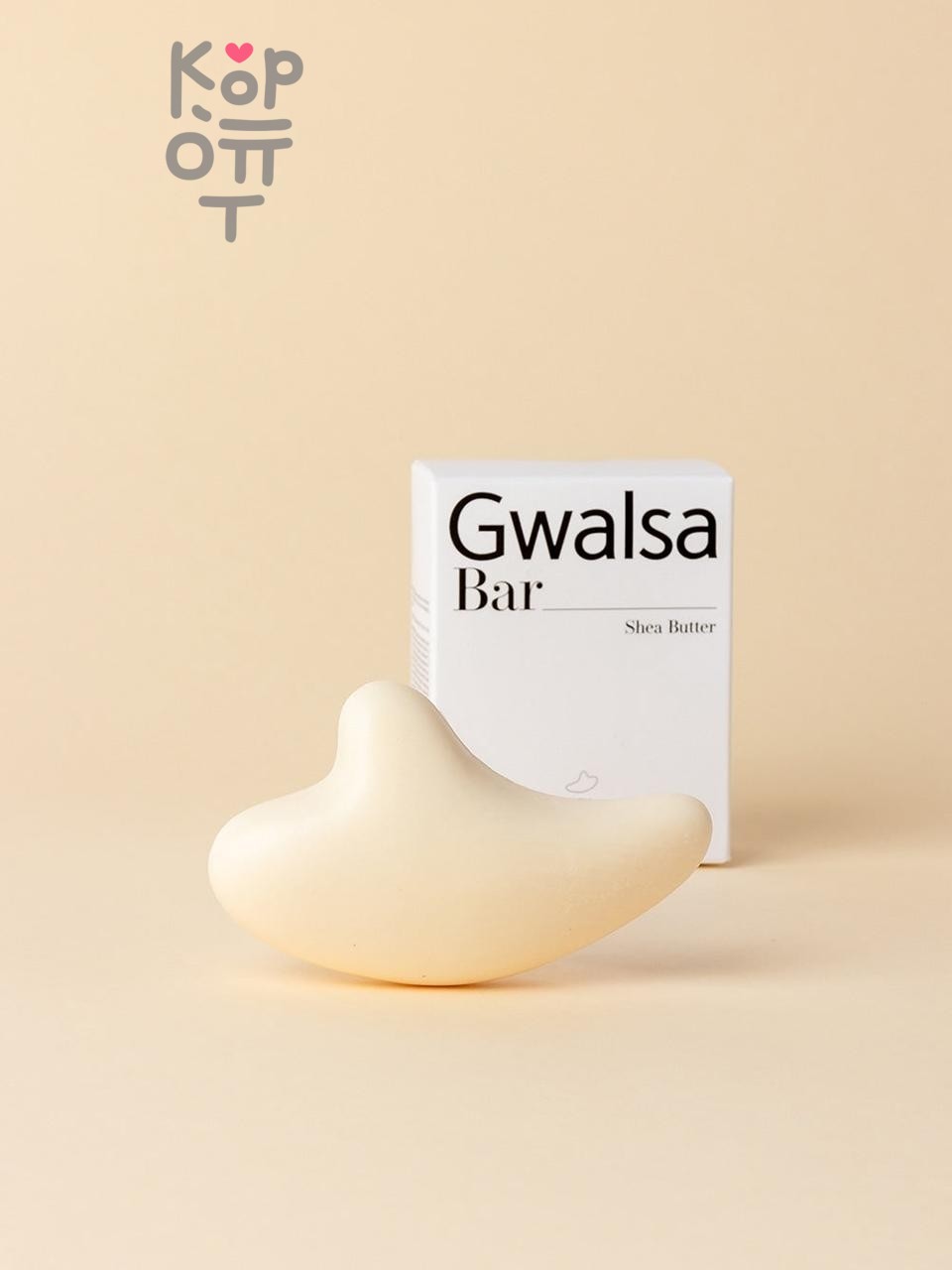 VELLA Bon Shea Butter Gwalsa Cleansing Bar - Очищающее мыло с маслом Ши для чувствительной кожи 100 г