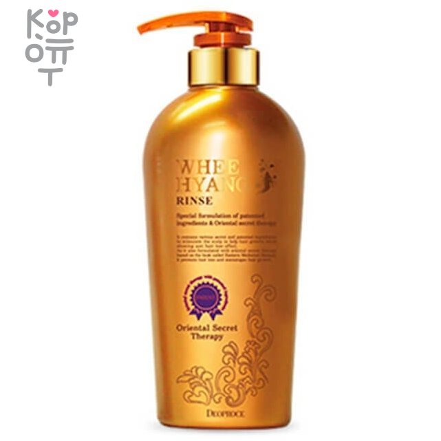 Deoproce Whee Hyang Rinse - Антивозрастной кондиционер с корнем женьшеня, 530мл., купить с доставкой на дом фото 1 &mdash; Корейские товары для всей семьи(КорОпт)