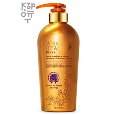 Deoproce Whee Hyang Rinse - Антивозрастной кондиционер с корнем женьшеня, 530мл.