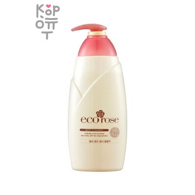ROSEE Eco Rose Body Cleanser — Гель для душа, с экстрактом розы, 760 г
