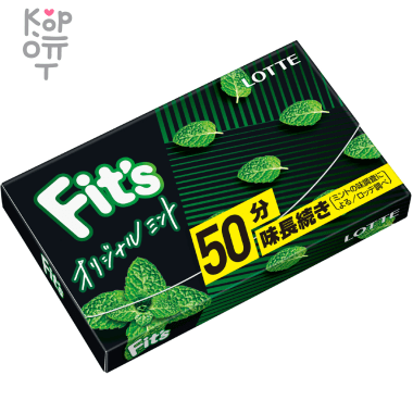 Lotte Резинка жевательная FIT`S Link Original new оригинальная мята 24,6гр. &mdash; Корейские товары для всей семьи(КорОпт)