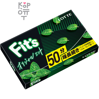 Lotte Резинка жевательная FIT`S Link Original new оригинальная мята 24,6гр.