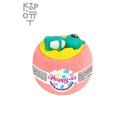 Laboratory Katrin — Шипучая соль для ванн Чаша с пеной и игрушкой "Happyki", Laboratory Katrin