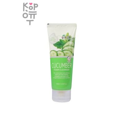 Пенка, для умывания с экстрактом Огурца/Foam Cleanser Cucumber, Ekel