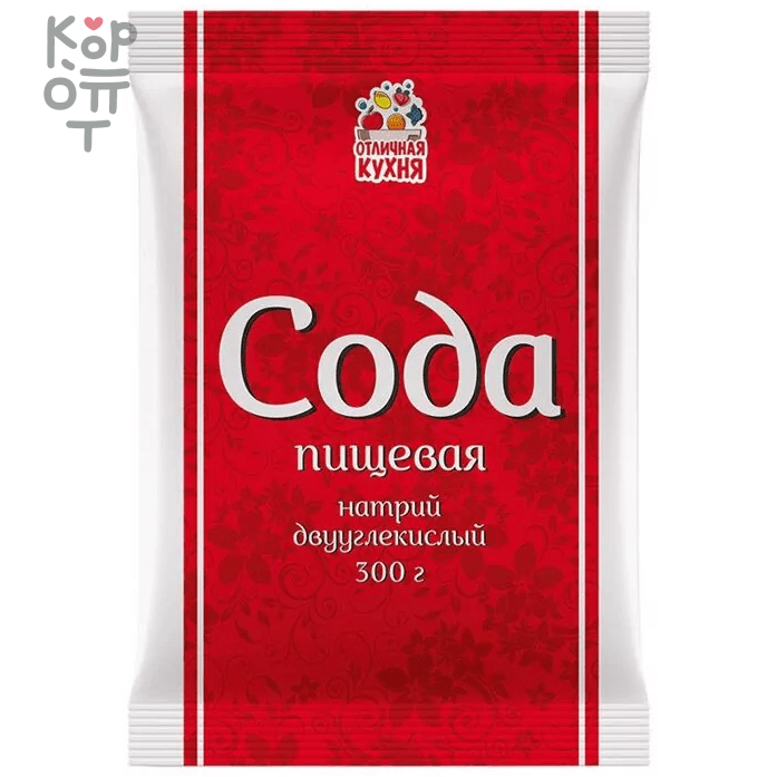 Отличная Кухня - Сода пищевая 300гр.*50уп. (в коробке), купить с доставкой на дом фото 1 &mdash; Корейские товары для всей семьи(КорОпт)
