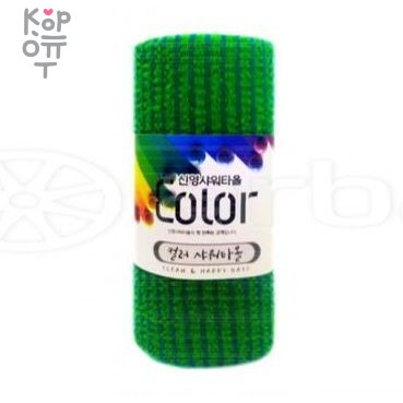 No brend Shower Towel Clean&Happy Day - Мочалка полотенце , купить с доставкой на дом фото 1 — Корейские товары для всей семьи(КорОпт)