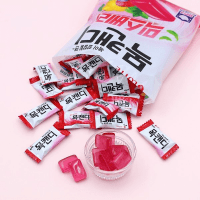 Lotte Throat Candy Throat Candy Power Mix Berry - Освежающая Леденцовая карамель со вкусом травы и ягод 38гр.