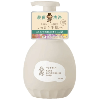 LION Kirei Kirei Liquid Hand Soap - Мыло-пенка для рук увлажняющий барьер + антибактериальное действие, аромат Цитруса и Лаванды 400мл.