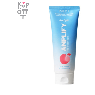 Med B MD:1 Aura Amplify Tone Up - Осветляющий крем для тела с Ниацинамидом 200мл.