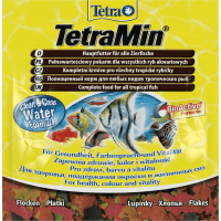 TetraMin корм для всех видов рыб в виде хлопьев 12гр. (sachet)