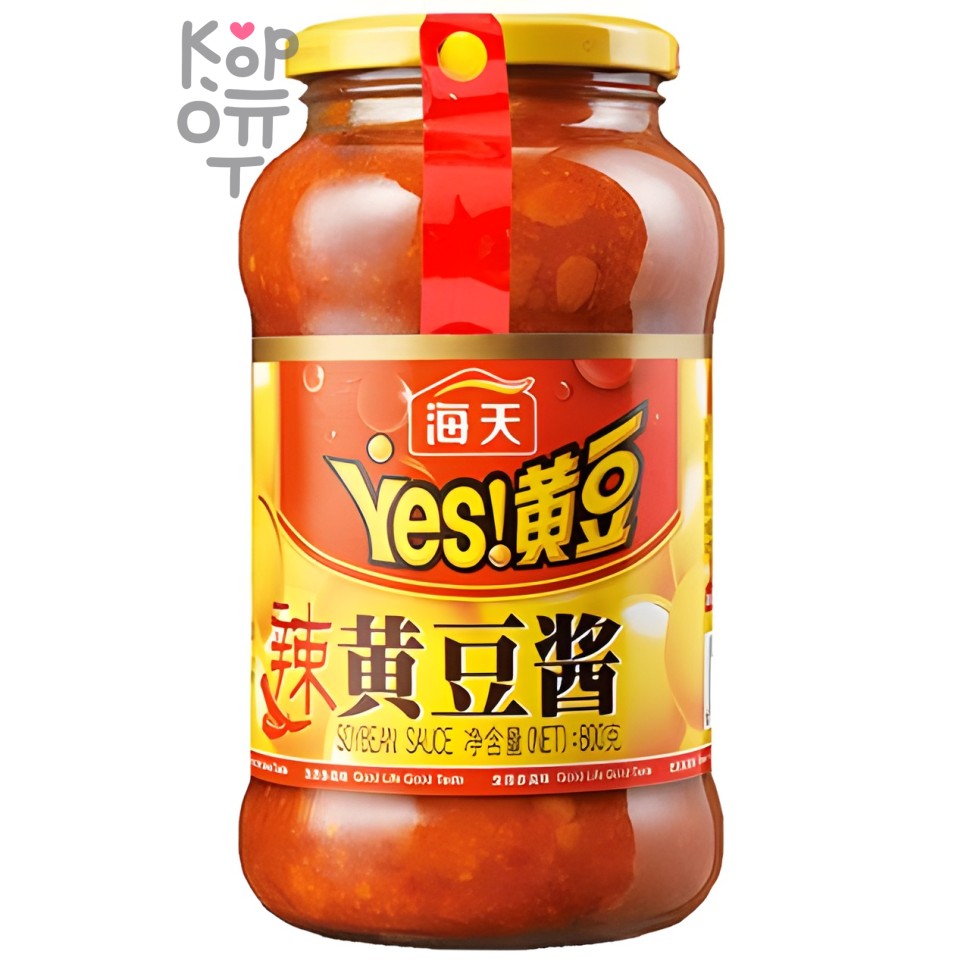 Соевая паста Haday YES с бобами, Экстра острая, 800гр.