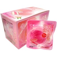Жевательная йогуртовая WoW Soft Candy in Jelly - Бомбическая Сэндвич-конфета со вкусом Персика