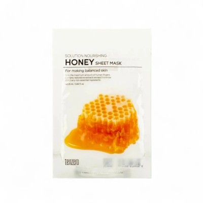 Solution Nourishing Honey Sheet Mask — Увлажняющая маска для лица с экстрактом меда, 25 мл