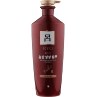 Ryo Hongjindan Red Ginseng Nutrition Shampoo - Питательный шампунь с красным женьшенем 820 мл