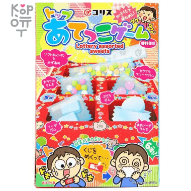 Coris Top Guessing Game - Ассорти жевательные конфеты и жевательные резинки Угадайка 38гр. — Корейские товары для всей семьи(КорОпт)