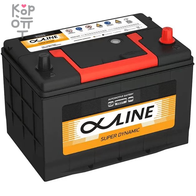 Аккумулятор AlphaLINE SD+ 95D26 L/R, 80A, D26