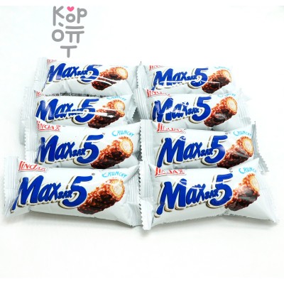 Jinda MaxBar5 Crunchy - Хрустящая конфета с молочной нугой
