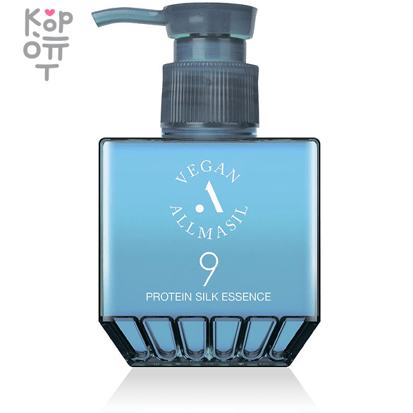 Vegan Allmasil 9 Protein Silk Essence - Протеиновый бальзам для волос 200мл.  фото 1 &mdash; Корейские товары для всей семьи(КорОпт)