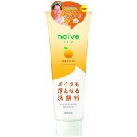 Naive Пенка для умывания и удаления макияжа с ароматом цитрусовых, 200гр.