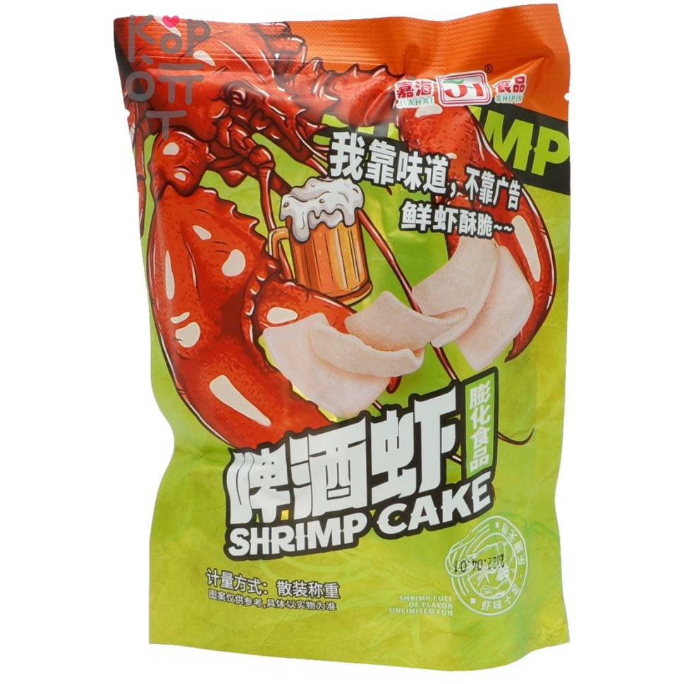 Чипсы Jiahai Shrimp Cake Пивные креветки, 22гр.