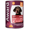 AWARD Влажный корм для щенков от 1 месяца паштет из Телятины с овощами 400гр., купить с доставкой на дом фото 3 — Корейские товары для всей семьи(КорОпт)