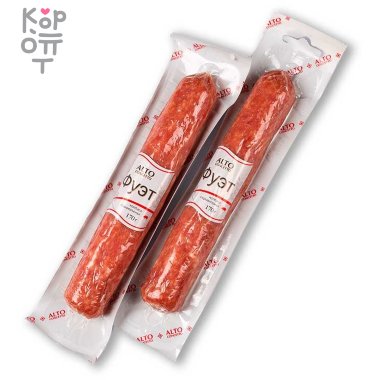 Alto Concetto Фуэт - Колбаса сыровяленая 240гр.  — Корейские товары для всей семьи(КорОпт)