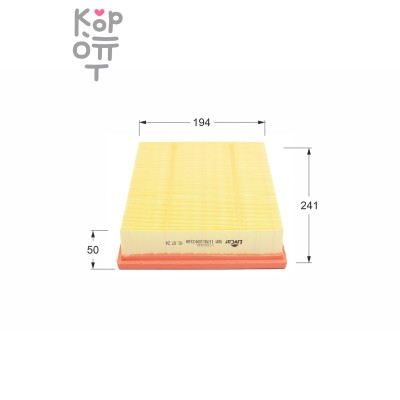 LIVCAR AIR FILTER LCQ0044A / Воздушный фильтр