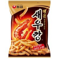 NongShim Чипсы "Нонг Шим" креветка, острая и пикантная, 75 г