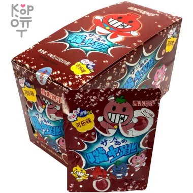 Карамель шипучка взрывашка Jump in the Mouth со вкусом со вкусом Кока Колы — Корейские товары для всей семьи(КорОпт)