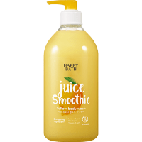 Happy Bath Juice Yellow Body Wash - Гель для душа с ярким Цитрусовым ароматом 820мл.