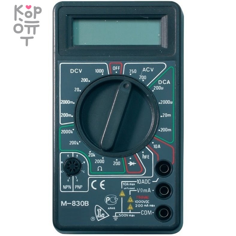 Мультиметр DT830B, купить с доставкой на дом фото 1 — Корейские товары для всей семьи(КорОпт)