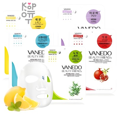 All New Cosmetic Vanedo Beauty Friends Маска для лица, 25 г, 1 шт.