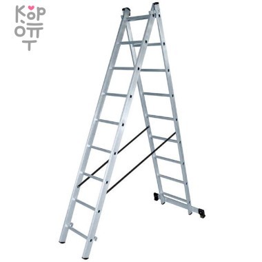 Лестница алюминиевая ВИХРЬ ЛА 2х9 — Корейские товары для всей семьи(КорОпт)