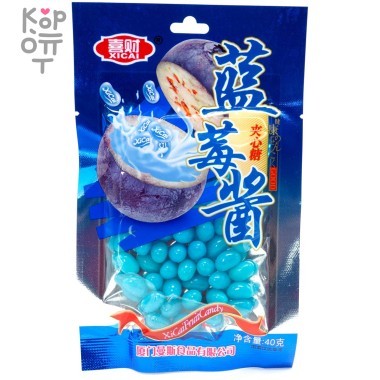Мармелад XiCai FruitCandy с Черничным джемом &mdash; Корейские товары для всей семьи(КорОпт)
