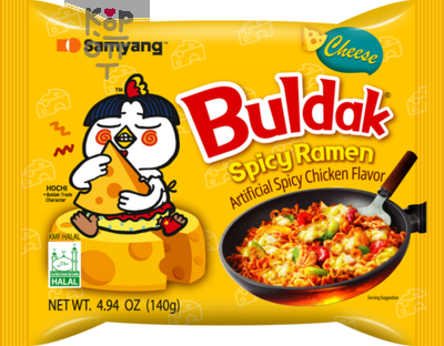 Buldak — Лапша со вкусом острой курицы «Сырная», 140гр. 1*40, шт