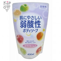 Rocket Soap Animo Fruity Floral - Слабокислотное жидкое мыло для тела с фруктово-цветочным ароматом, 400мл.
