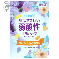 Rocket Soap Animo Fruity Floral - Слабокислотное жидкое мыло для тела с фруктово-цветочным ароматом, 400мл.
