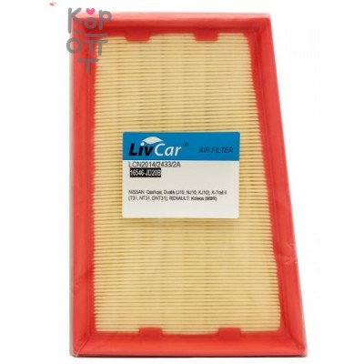 LIVCAR Air Filter LCN2014/2433/2A - Воздушный фильтр для NISSAN