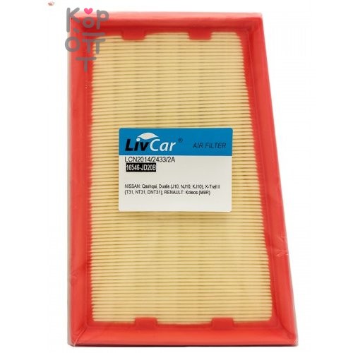 LIVCAR Air Filter LCN2014/2433/2A - Воздушный фильтр для NISSAN