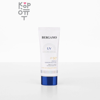 Bergamo Perfect Cooling Sun Gel SPF50+PA++++ - Охлаждающий солнцезащитный гель 70мл.