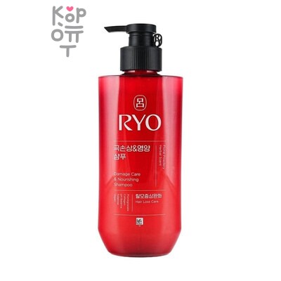 Ryo — Укрепляющий шампунь для очень поврежденных волос 480 мл
