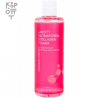Jigott Ultimate Real Collagen Toner - Антивозрастной тонер с коллагеном 300мл.