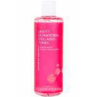 Jigott Ultimate Real Collagen Toner - Антивозрастной тонер с коллагеном 300мл.