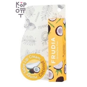 Frudia — Honey & Coconut Lip Cream — Смягчающий крем для губ с кокосом и мёдом, 10 г