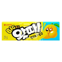 LOTTE WHATTA Big Bubble Gum Mango - Жевательная резинка со вкусом Манго, 23гр.