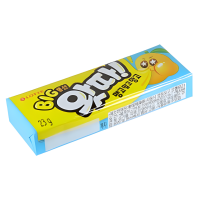 LOTTE WHATTA Big Bubble Gum Mango - Жевательная резинка со вкусом Манго, 23гр.